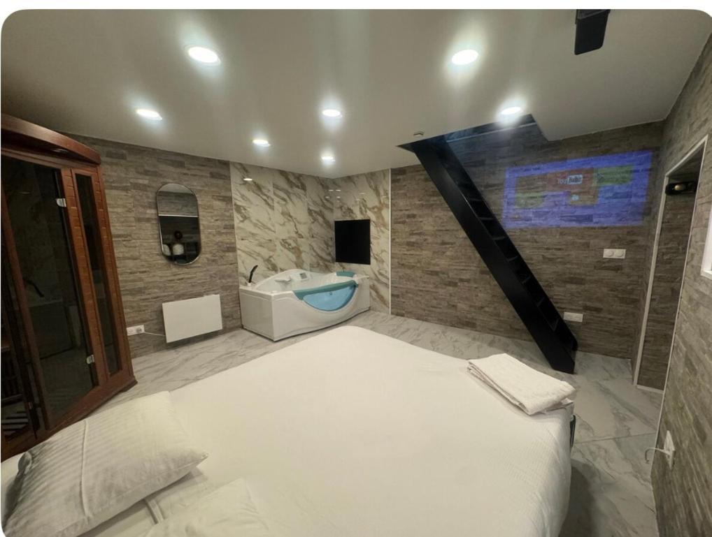 Maison Appartement Triplex Avec Jacuzzi Et Sauna サン・テティエンヌ エクステリア 写真